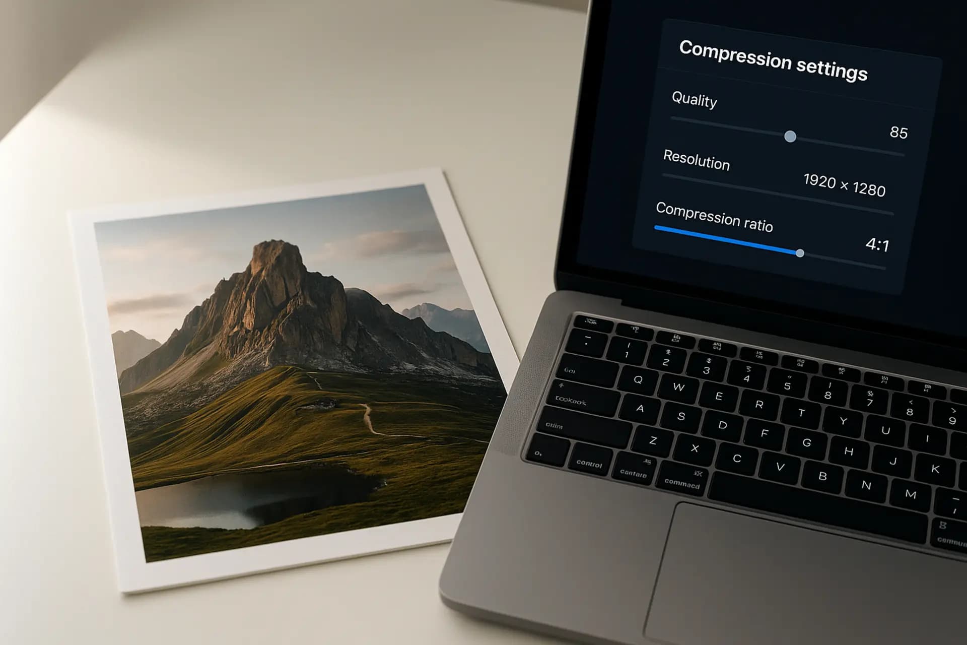 Leitfaden zur Bildkomprimierung mit Vergleich von JPG, PNG, WebP und AVIF sowie Dateigrößenreduktion